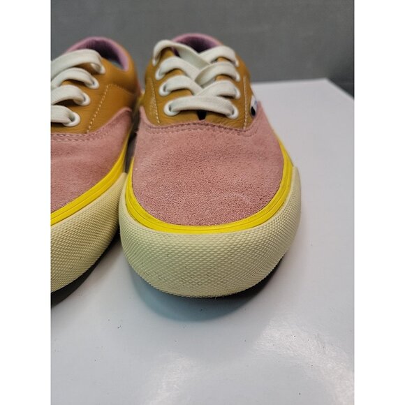 Vans Sneakers Era LX Suede Leather Rust Blue Pink Lace Up Sz Men 4.5 Women 6, EC - Picture 7 of 16